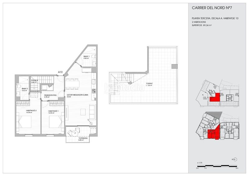 Foto bcf00290-2eed-4647-8d04-e0044796521c. Duplex con riscaldamento in Centre Torredembarra