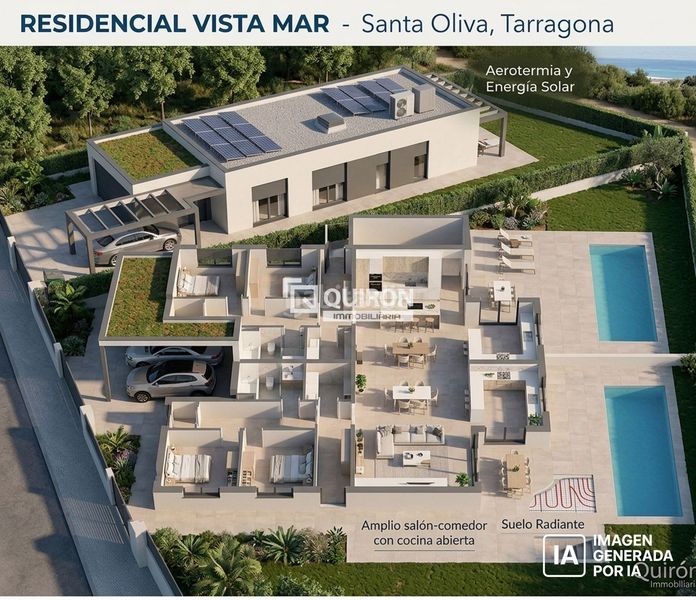 Foto 30ff0089-040d-45a1-b59e-d01298484f37. Casa adossada amb calefacció aparcament piscina a Santa Oliva