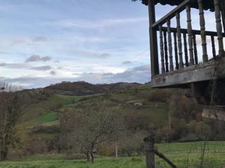 Terreny residencial a Cangas de Onís. Finca edificable con panera  y vistas