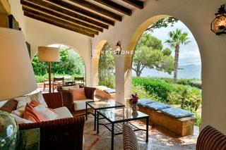Haus  Distrito port d'alcúdia - platja d'alcúdia. Villa en primera línea en aucanada, alcudia con vistas al mar