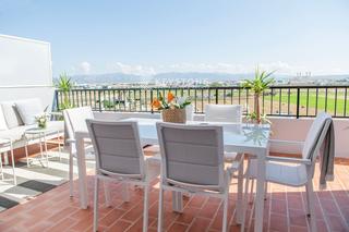 Location Attique  Distrito portixol-molinar. Ático luminoso con terraza en molinar, cerca de la playa