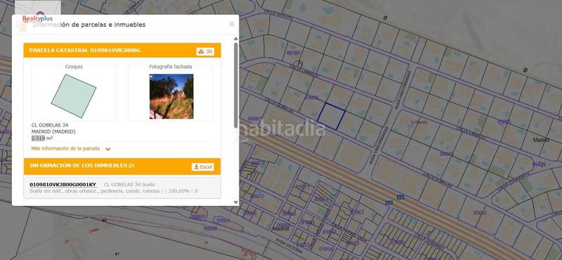 Foto b58ba3ab-c1a0-475a-a834-bc5d13432e8f. Terreno residenziale in La Florida - El Plantío Madrid