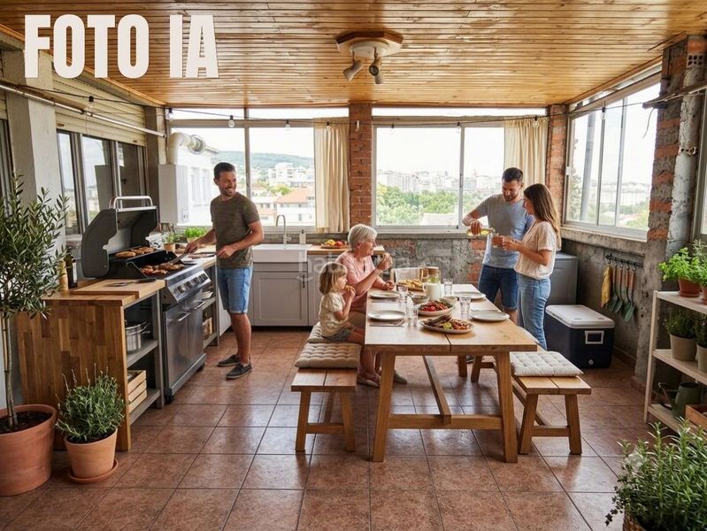 Foto cb48c30e-5510-4aa9-8700-30748a119701. Casa adossada a San Roque - As Fontiñas Lugo