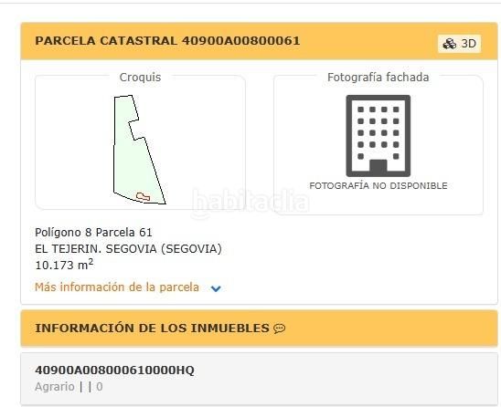 Foto 51c72cbc-bc8e-439c-86eb-8a033ff131b2. Finca rústica a El Cerro - Ctra. De San Rafael Segovia