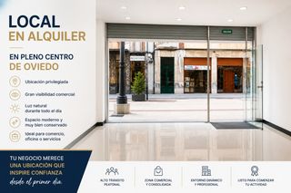 Lloguer Local Comercial a Parque San Francisco - Uría. Local alquiler.excelente ubicación.