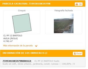 Terreny residencial  Bartolo