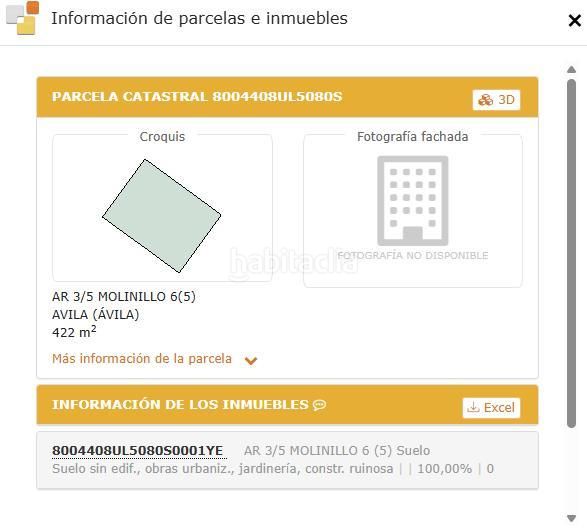 Foto 57233b6d-a05b-4a01-9a27-67bef03199b6. Terreny residencial a Sónsoles Ávila