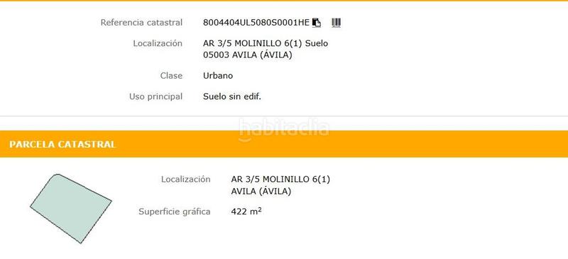 Foto d965a682-94de-4fe3-9657-82bc617cf123. Terreny residencial a Sónsoles Ávila