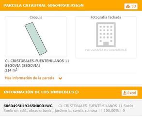 Wohngrundstück in Cristóbales