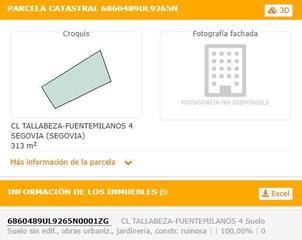 Terreno residencial  De la dehesa
