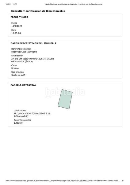 Foto 59848d91-859b-4286-ae4d-4ce6d433ccda. Terreny residencial a Universidad Ávila