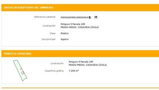 Wohngrundstück  Polígono 9 parcela 189 prado medio.