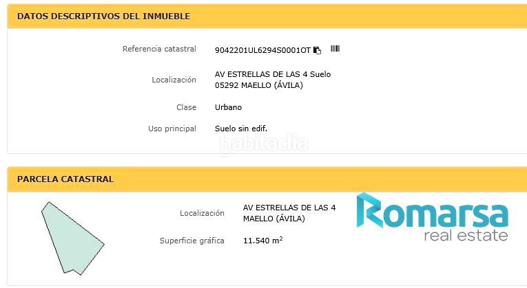 Foto b0dac802-f990-4075-8339-ca3200e65fcc. Terreny residencial a Maello