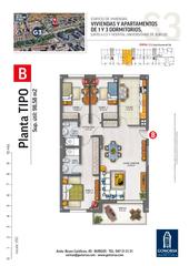 Appartement à Calle de josé vicente del val 19. Estrena vivienda de 3 dormitorios con terraza de 9 m2 a suroeste