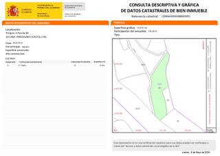 Propriété à Cv-189 16. Finca rustica proindivisa de 12.800 m2 situada en el municipio d