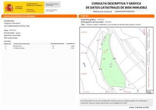 Landgut in Avinguda d'onda 55b. Suelo rustico proindiviso en ribesalbes (castellon)