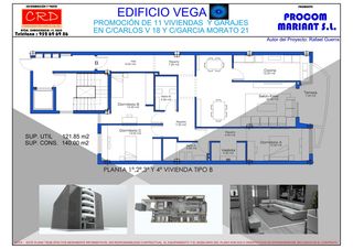 Flat  Calle de carlos v 13. Estupenda vivienda de nueva construcción