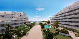 Pis a Poniente-Faro. Viviendas en la costa del sol de 2 habitaciones, garaje y traste