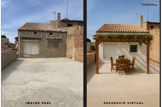 Casa adossada a Tornabous. Amplia casa adosada a la venta en la gurdia durgell.