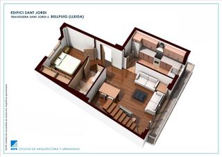 Appartement  Sant jordi. Dúplex con terraza en bellpuig