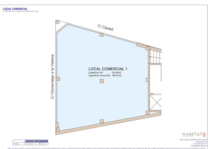 Foto 3a681cf6-c5ae-4d8a-bb0a-8a75561f3f00. Local comercial a Bellpuig