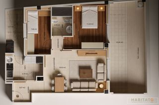 Appartement à Bellpuig. Pis modern amb terrassa, pàrquing i 2 trasters