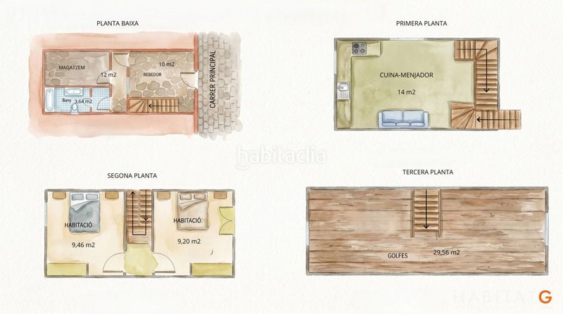 Foto 8890d4d6-dc0a-478c-875f-a838eb030796. Casa adossada a Arbeca