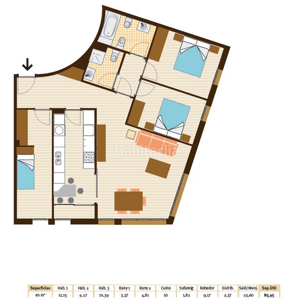 Foto 0462d382-04e9-46ad-9738-311683ff591c. Pis amb calefacció a Bellpuig