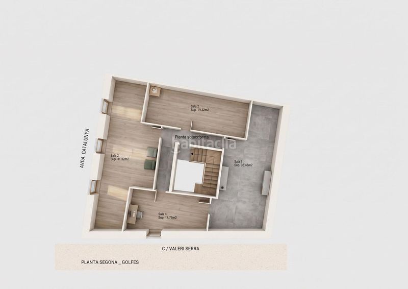 Foto be0678d1-2d01-4167-b5c8-e1dc89175c8e. Casa adossada a Bellpuig