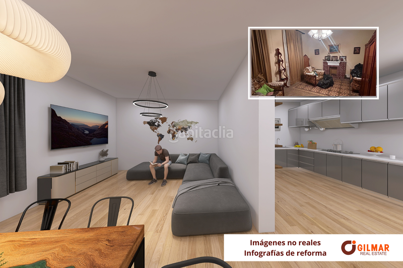 Foto 8506e5ea-0e3c-4114-973c-e876f80bca10. Casa adossada a calle blasco ibáñez 36 a Alcaravaneras Palmas de Gran Canaria (Las)