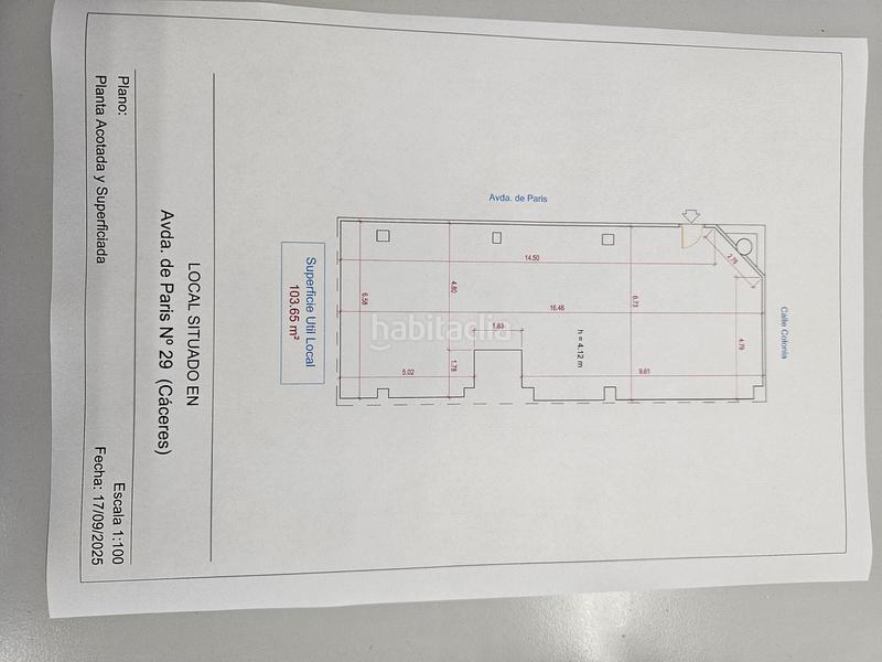 Foto 6e91868d-5d90-4c3c-9d04-4508efb9aa59. Location local commercial dans Ruta de la Plata Cáceres