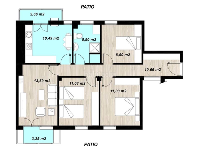 Foto 3ed14459-1bdb-4e64-a138-f7eb0f08aea6. Appartement avec chauffage dans Lovaina Vitoria - Gasteiz