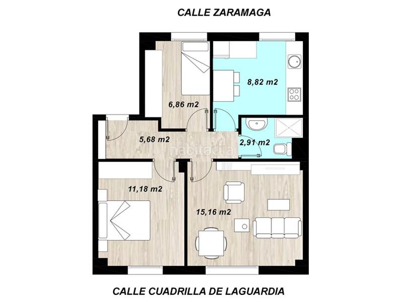 Foto b9ce4b8e-fea8-4380-a080-38f36c9e6941. Appartement avec chauffage dans Zaramaga Vitoria - Gasteiz