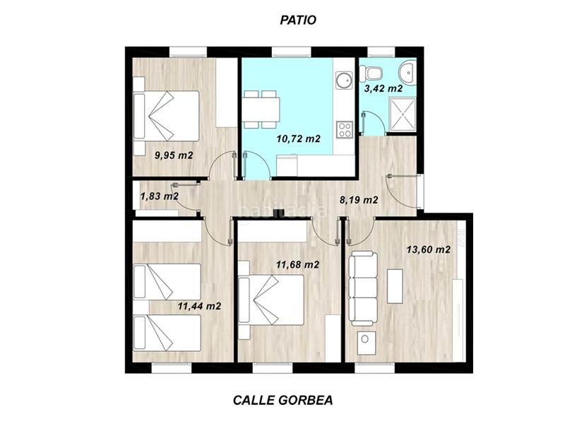 Foto 7318edf8-7c9f-4568-8e14-b0d4353a53e2. Flat in Lovaina Vitoria - Gasteiz