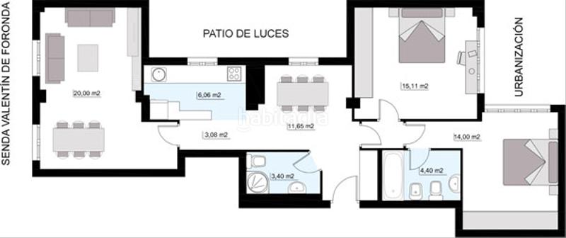 Foto 1b6c442d-d967-4caa-8419-00e165e17e37. Appartamento con riscaldamento parcheggio in Sansomendi Vitoria - Gasteiz