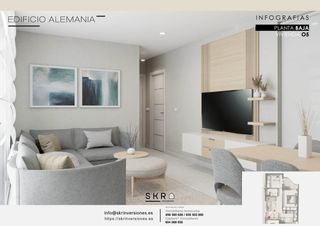 Apartament en Calle alemania 4. Vivienda de 2 dormitorios con patio - n�5 c/ alemania. Obra nova