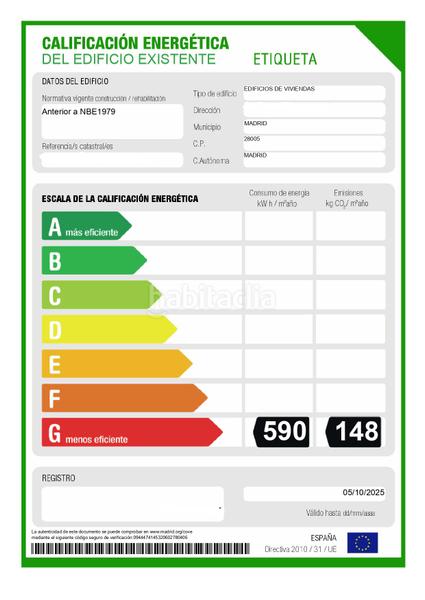 Foto f4f5367d-2d5e-4095-9142-40fa26e37730. Piccolo appartamento con riscaldamento in Palacio Madrid