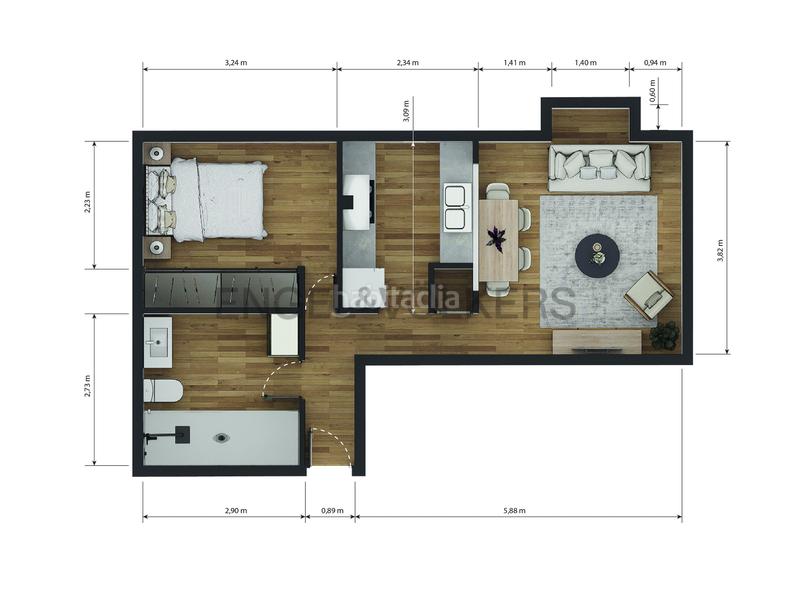 Foto c305ad11-3b37-4f54-a858-dba4a6279fe7. Rent apartment with heating parking in Almenara-Ventilla Madrid