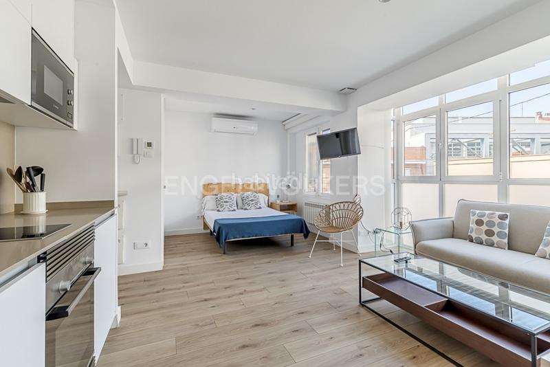 Foto faa083e1-398c-4928-af95-66d562094cf0. Alquiler apartamento luminoso estudio en calle limonero en alquiler en Madrid