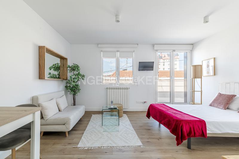 Foto 762d8bef-8839-435b-be68-2b075e5b3e19. Alquiler apartamento luminoso estudio con amplia terraza en calle limonero en alquiler en Madrid