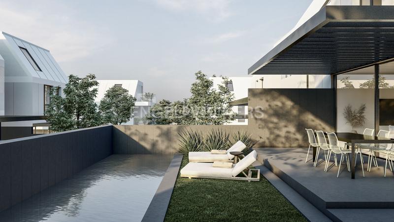 Foto 08ce0045-0b32-420a-9d25-f3469fb9a183. Casa adosada chalets de lujo en obra nueva en Somosaguas Pozuelo de Alarcón