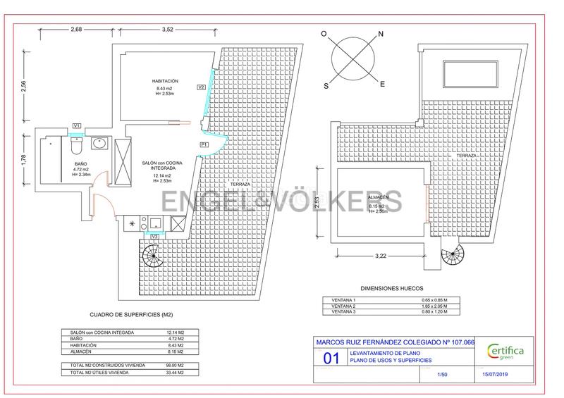 Foto 13563113-e081-4389-abfc-f8f716438171. Àtic amb calefacció piscina a Bellas Vistas Madrid