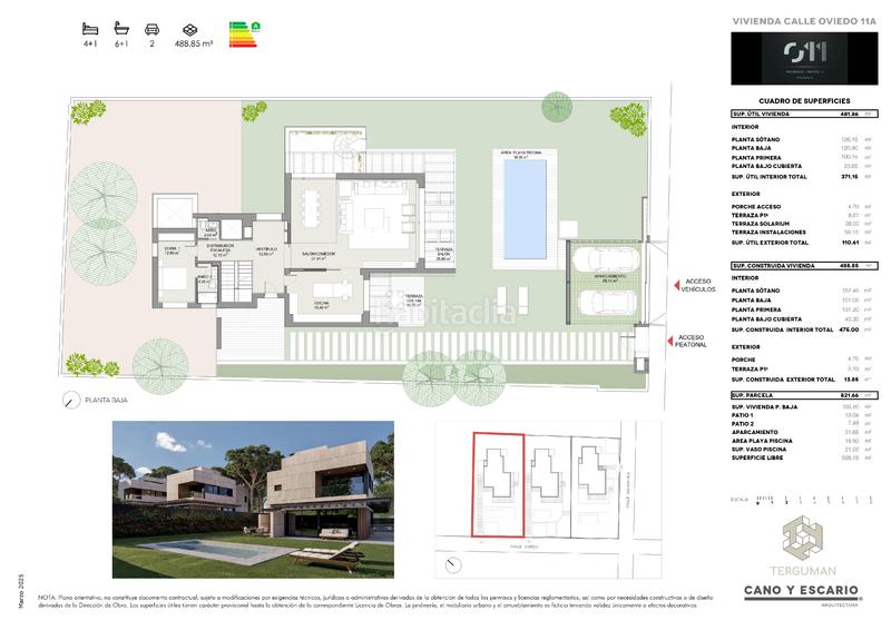 Foto 017c49cb-87bf-478d-a335-bdff04e5d701. Casa con riscaldamento parcheggio piscina in La Cabaña Pozuelo de Alarcón