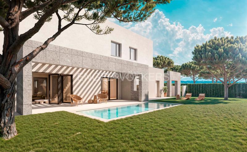 Foto ba124c09-3f0f-4ea4-b990-df3dbe4af2c2. Casa adosada espectacular pareado con piscina en Casco Antiguo Torrelodones