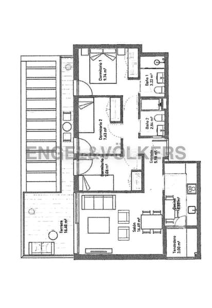 Foto 620c68f2-fd81-47ca-8965-42bf62a65ddd. Location attique avec chauffage parking piscine dans Madrid