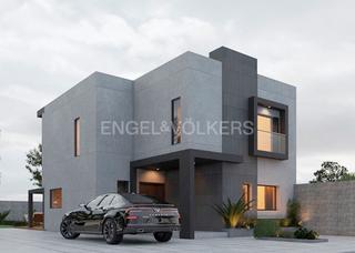 Casa adossada a Fuente el Saz de Jarama. Espectacular chalet de diseño en fuente el saz