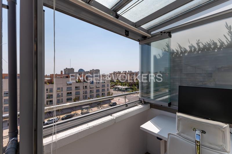 Foto cd9b1336-698b-46d0-b353-6a9769c5496f. Ático exclusivo atico reformado con terraza en Las Tablas en Madrid