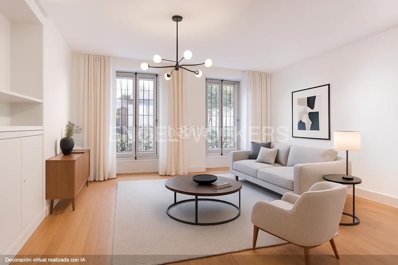 Foto 37840269-0a4c-41fa-ae62-51f0de08cf23. Piccolo appartamento con riscaldamento in Cortes-Huertas Madrid