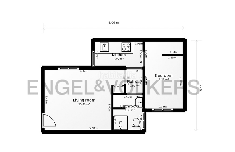 Foto 4c2e7eff-321d-4b41-af3e-eb2be419b871. Apartament amb calefacció a Recoletos Madrid