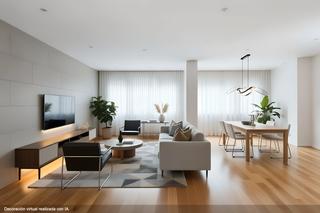 Apartament a Prosperidad. Excepcional y luminosa vivienda de diseño atemporal con piscina